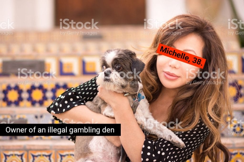 Michelle gambling den
